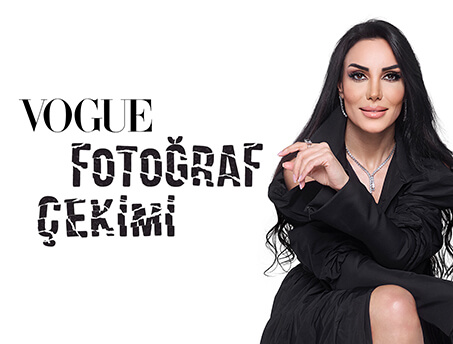Hülya Düzgünkaya ile Vogue Fotoğraf Çekimi